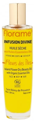 Florame Infusion Divine Huile Sèche Fleurs Des Îles Bio 100 Ml