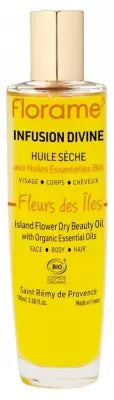 Florame Infusion Divine Huile Sèche Fleurs Des Îles Bio 100 Ml