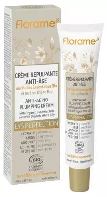 Florame Lys Perfection Organic Anti-Aging Plumping Cream 40Ml