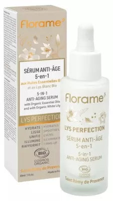 Florame Lys Perfection 5In1 Anti-Aging Organic Serum 30Ml