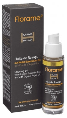 Florame Men Shaving Oil Organic 30Ml