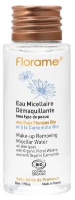 Florame Organic Make-Up Removing Micellar Water 50Ml