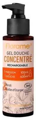 Florame Organic Neroli And Orange Leaf Concentrated Shower Gel 100 Ml