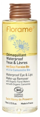 Florame Organic Waterproof Eye And Lips Makeup Remover 110Ml