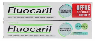 Fluocaril Toothpaste Complete Protection Set Of 2 X 75 Ml