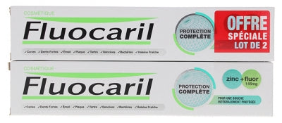 Fluocaril Toothpaste Complete Protection Set Of 2 X 75 Ml