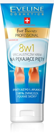 Eveline Cosmetics Foot Therapy Cream For Cracked Heels 8-In-1 