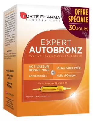 Forté Pharma Expert Autobronz 30 Phials