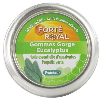Forté Pharma Forte Royal Eucalyptus Throat Gums 45G