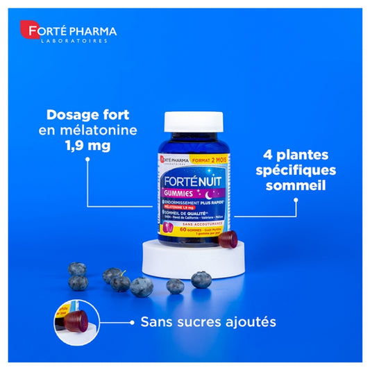 Forté Pharma Forté Nuit 60 Gummies