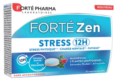 Forté Pharma Forté Zen Stress 12H 20 Bi-Layer Tablets