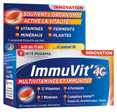 Forté Pharma Immuvit' 4G 30 Tablets