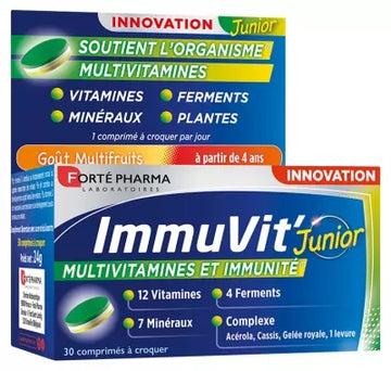 Forté Pharma Immuvit' Junior 30 Tablets To Crunch