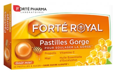 Forté Pharma Royal Lozenges Honey Flavor 24 Lozenges To Suck