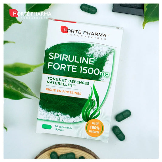 Forté Pharma Spirulina Forte 1500 30 Tablets