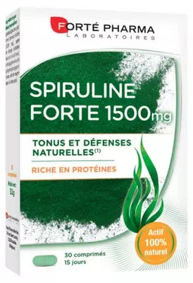 Forté Pharma Spirulina Forte 1500 30 Tablets