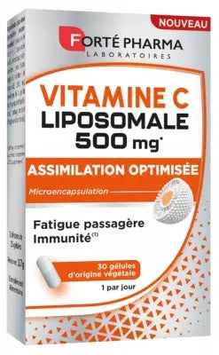 Forté Pharma Vitamin C Liposomal 500Mg 30 Vegetable Capsules