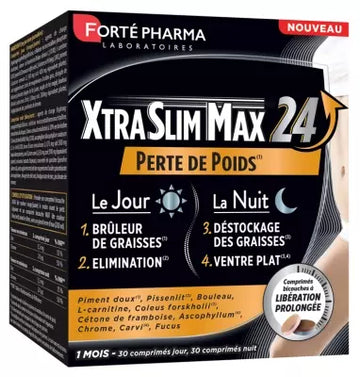 Forté Pharma Xtraslim Max 24 60 Tablets
