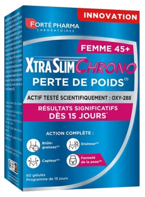 Forté Pharma Xtraslim Chrono Weight Loss Women 45+ 60 Capsules