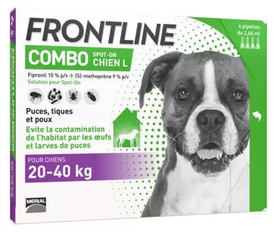 Frontline Combo Dog L (20-40Kg) 4 Pipettes