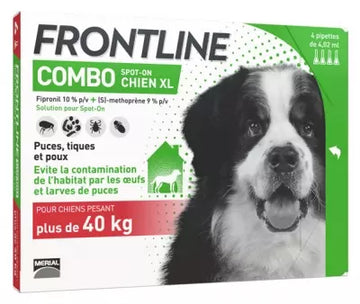 Frontline Combo Dog Xl (+ 40Kg) 4 Pipettes