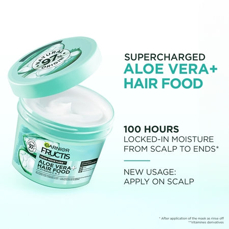 Garnier Fructis Aloe Vera Hair Food Hydrating Mask For Normal To Dry Hair 