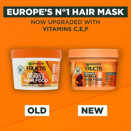 Garnier Fructis Papaya Hair Food Restorative Mask For Damaged Hair