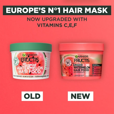Garnier Fructis Watermelon Hair Food Mask For Fine Hair And Hair Without Volume
