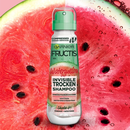 Garnier Fructis Watermelon Dry Shampoo With A Fresh Fruity Aroma