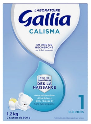 Gallia Calisma 1St Age 0-6 Months 1,2Kg