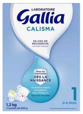 Gallia Calisma 1St Age 0-6 Months 1,2Kg