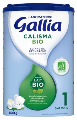 Gallia Calisma 1St Age 0-6 Months Organic 800 G