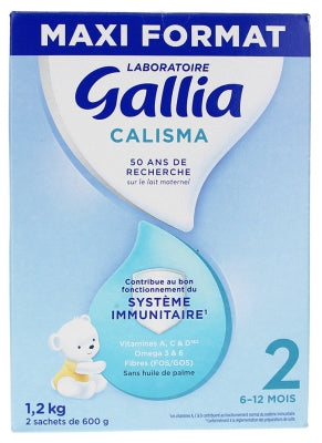 Gallia Calisma 2Nd Age 6-12 Months 1,2Kg