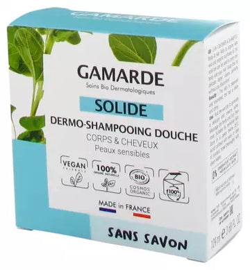 Gamarde Dermo-Shampoo Shower Solid Organic 109Ml