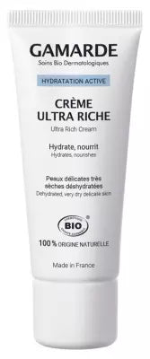 Gamarde Organic Active Moisturizing Ultra Rich Cream 40Ml