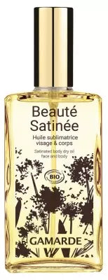 Gamarde Organic Beauté Satinée Satinated Body Dry Oil Face & Body 100Ml