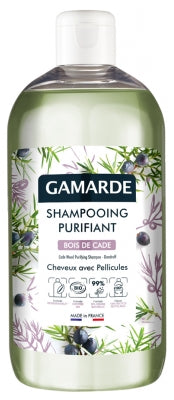 Gamarde Organic Cade Wood Purifying Shampoo Dandruff 500Ml