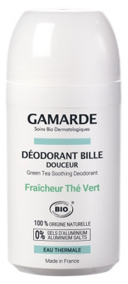 Gamarde Organic Green Tea Soothing Deodorant 50Ml