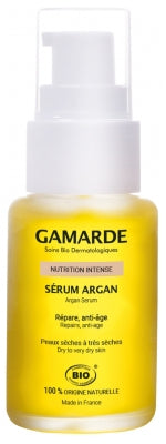 Gamarde Organic Intense Nutrition Argan Serum 30Ml