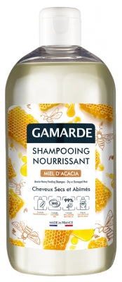 Gamarde Organic Nourishing Acacia Honey Feeling Shampoo Dry And Damaged Hair 500Ml