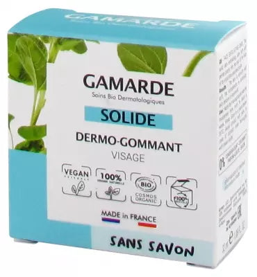 Gamarde Solid Dermo-Scrubbing Face Organic 32Ml