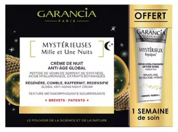 Garancia Mystérieuse S Mille Et Une Nuits Global Anti-Ageing Night Cream 30Ml + Repulpant 5Ml Free