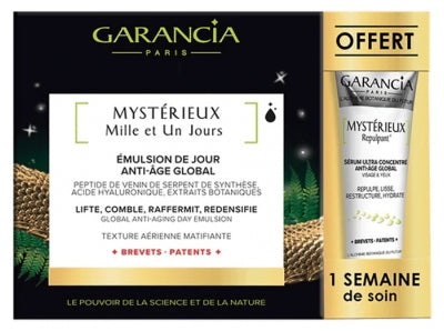 Garancia Mystérieux Mille Et Un Jours Global Anti-Ageing Day Emulsion 30Ml + Repulpant 5Ml Free