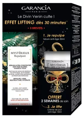 Garancia Mysterieux Repulpant 30Ml + Mille Et Un Jours Global Anti-Aging Day Cream 10Ml Free