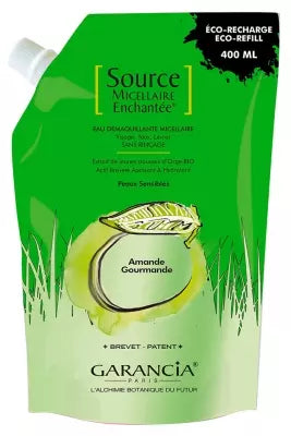 Garancia Source Micellaire Enchantée Micellar Cleansing Water Sweet Almond Eco-Refill 400Ml