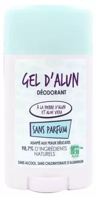 Gel D'Alun Fragrance-Free Deodorant 50Ml