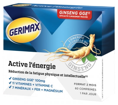 Gerimax Active L'Energie 60 Tablets