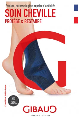 Gibaud Ankle Care Blue Ankle Brace