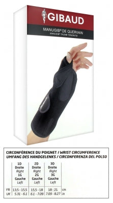 Gibaud Manugib Thumb Tendinis Left Hand