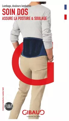 Gibaud Soin Dos Lumbar Belt Height 21Cm